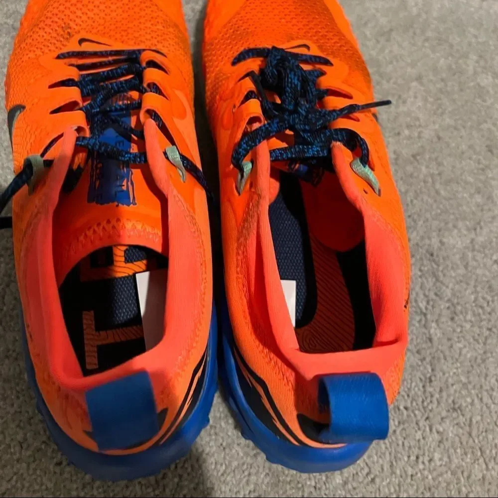 Nike Wildhorse 7 Orange Trail Running Sneakers CZ1856-800 Men's Sizes 9.5